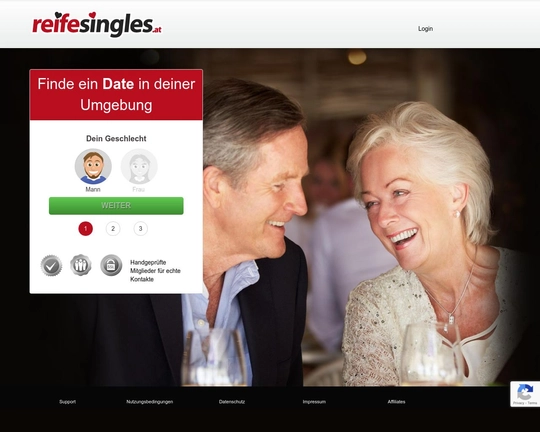 Reife Singles Dating Logo