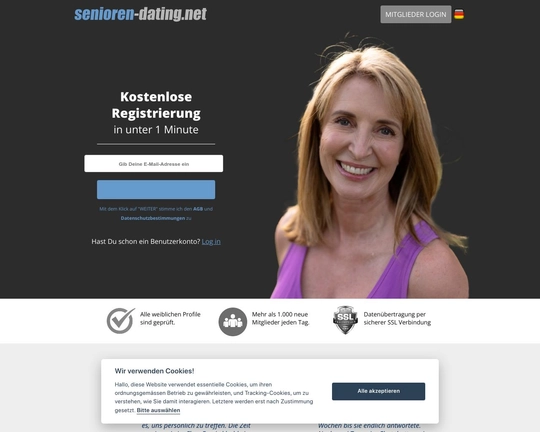 Senioren Dating-seite Logo